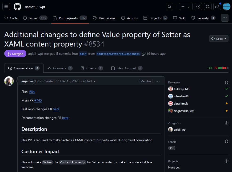 dotnet 9 WPF 支持 Style 的 Setter 填充内容时可忽略 Value 标签-牛翰网