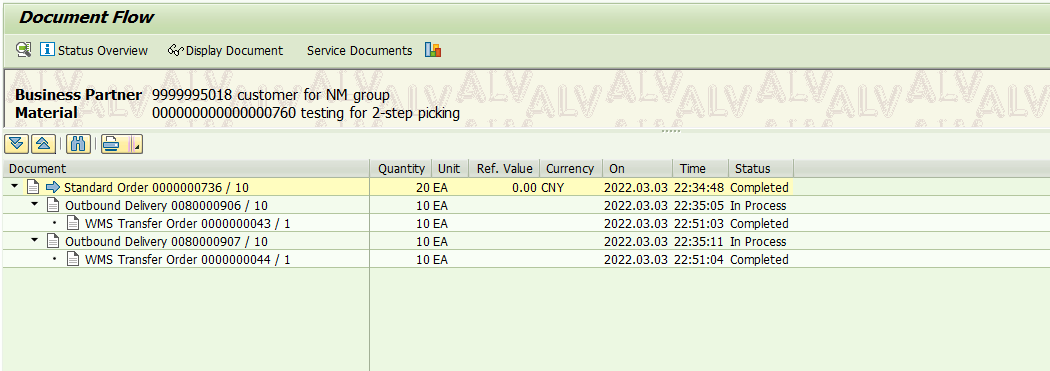 SAP WM 通过2-Step Picking创建的TO之间的关联关系-牛翰网