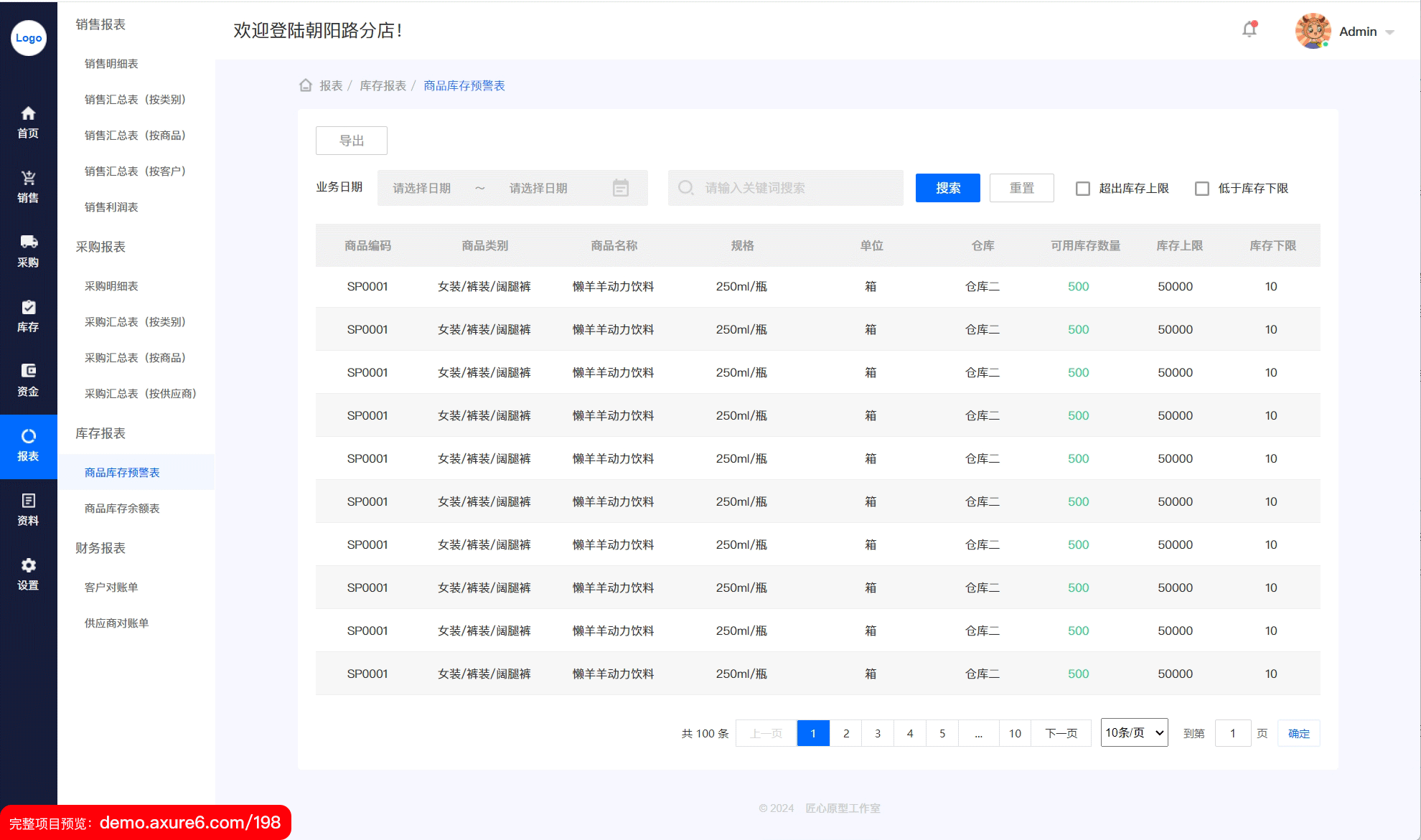 图片[15]-B2B进销存ERP后台管理系统的逻辑架构与设计，AxureRP原型产品经理实战案例-牛翰网