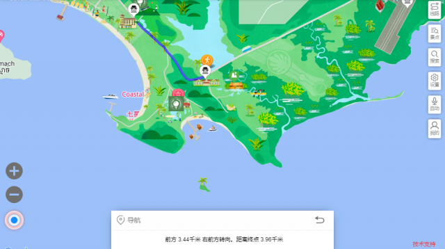 图片[2]-手绘地图制作的关键点之“实时导航”-牛翰网