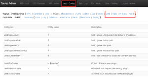 Taurus .Net Core 微服务开源框架：Admin 插件【4-8】 – 配置管理-Mvc【Plugin-Limit 接口访问限制、IP限制、Ack限制】-牛翰网