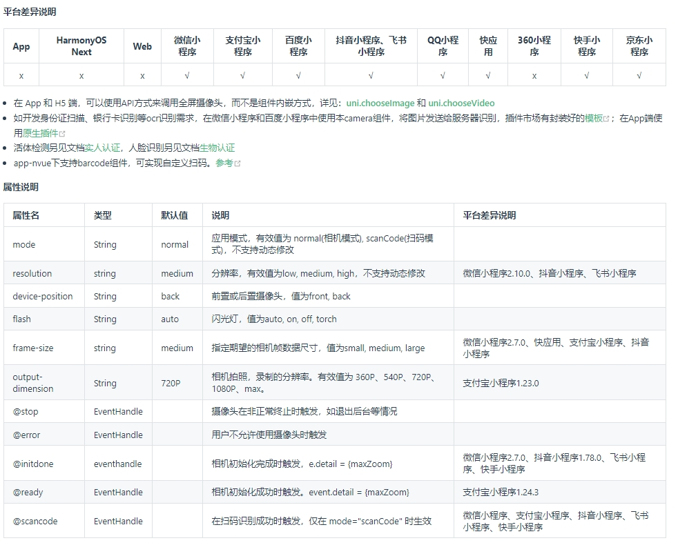 uni-app之camera组件-人脸拍摄-牛翰网