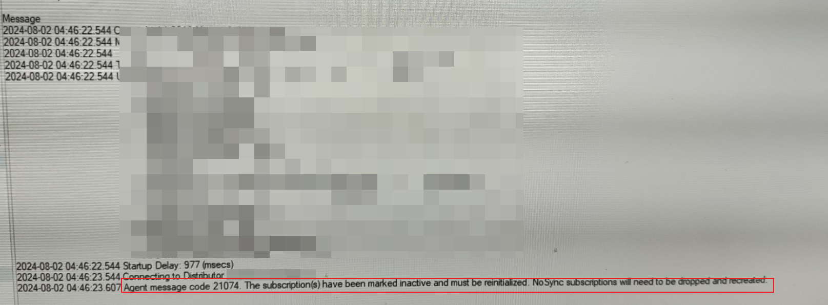SQLServer 事务复制订阅节点非活动状态（inactive）错误的处理：Error in replication::subscription(s) have been marked inactive and must be reinitialized-牛翰网