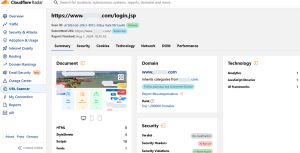 Cloudflare网址扫描器-牛翰网
