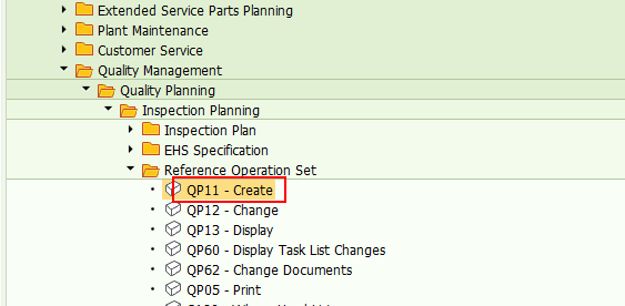 SAP QM中阶之Reference Operation Set 的使用-牛翰网