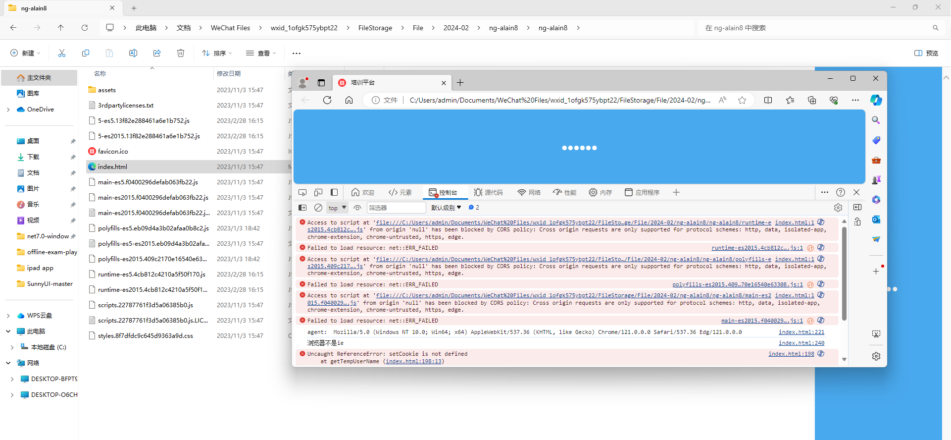 c#使用webView2 访问本地静态html资源跨域Cors问题 （附带代理服务helper帮助类）-牛翰网