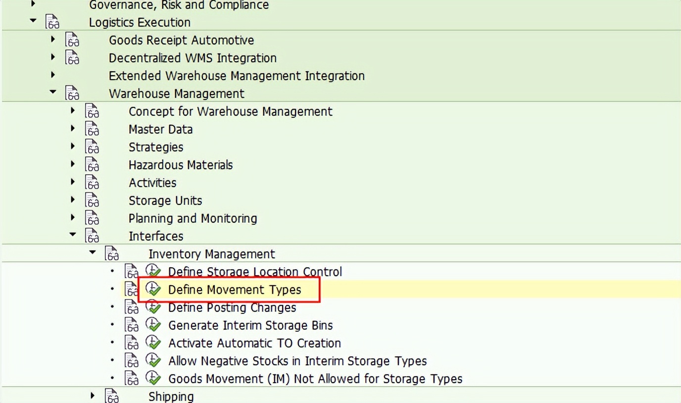 SAP WM初阶移动类型设置里的GR Date-牛翰网