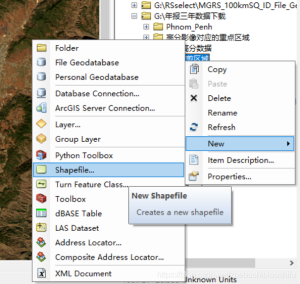 ArcMap手动新建矢量要素的方式-牛翰网