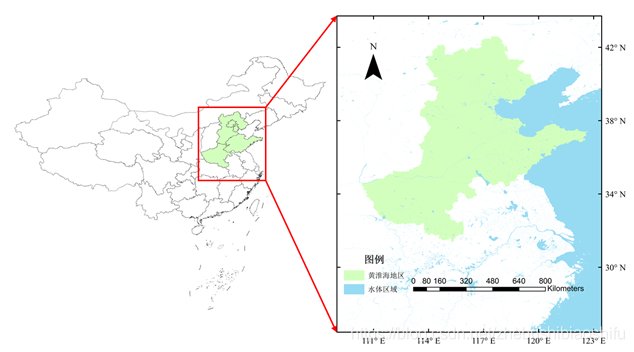 论文研究区域图的制作方法：ArcGIS-牛翰网