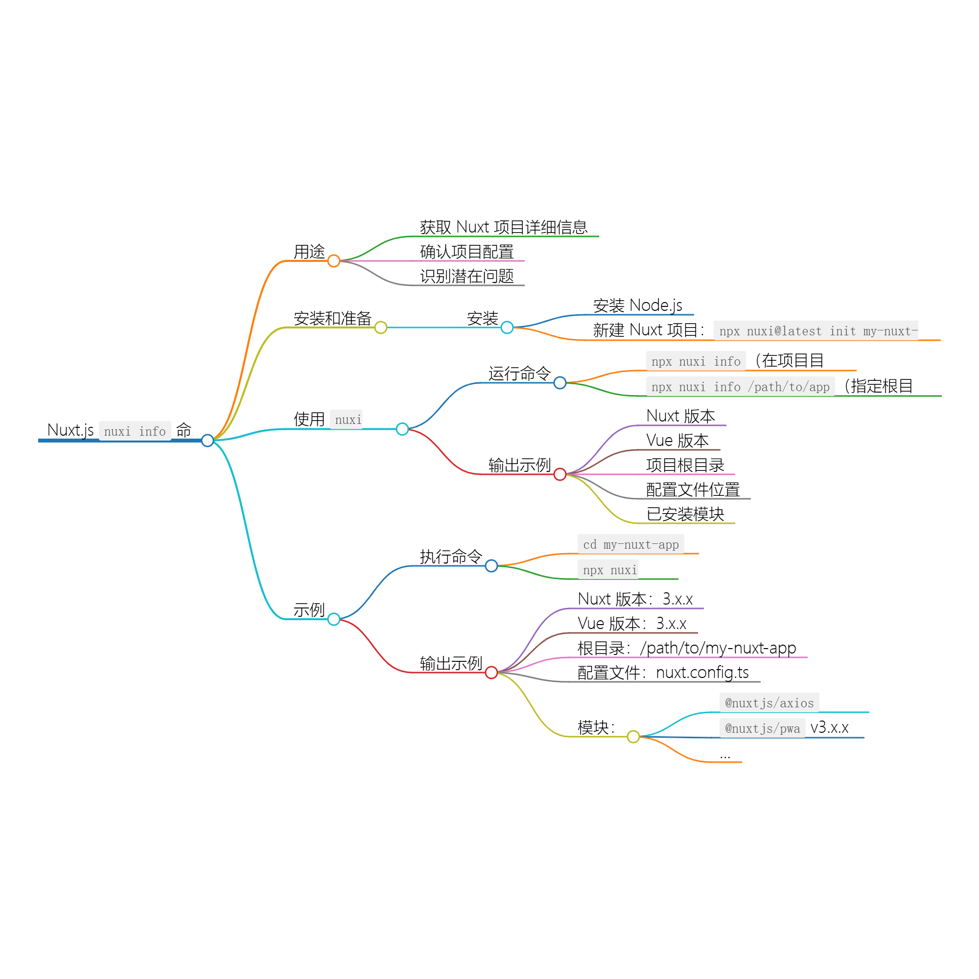 使用 nuxi info 查看 Nuxt 项目详细信息-牛翰网