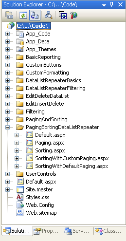 在ASP.NET 2.0中操作数据之四十一：DataList和Repeater数据分页-牛翰网