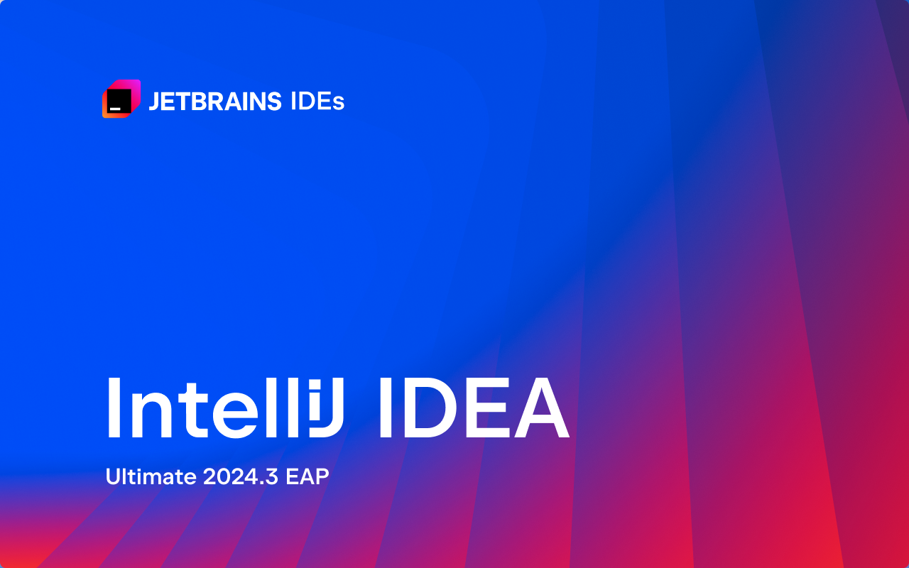 IDEA 2024.3 EAP新特征早览！-牛翰网