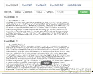 PHP三种方式读取RSA密钥加解密、签名验签完整教程-牛翰网