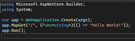 使用.Net6中的WebApplication打造最小API-牛翰网