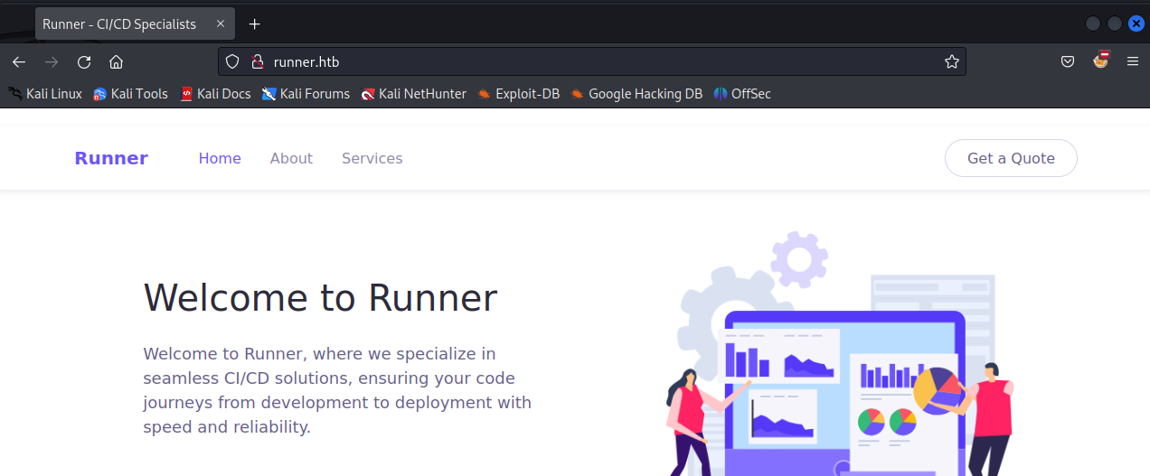 HTB-Runner靶机笔记-牛翰网