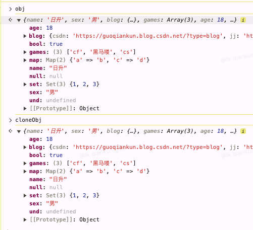 JavaScript 中 structuredClone 和 JSON.parse(JSON.stringify()) 克隆对象的区别-牛翰网