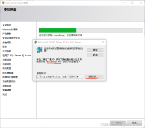 安装sqlserver2022提示缺少msodbcsql.msi错误消息的解决-牛翰网
