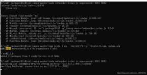 如何解决安装websocket还是报错Cannot find module’ws’问题-牛翰网