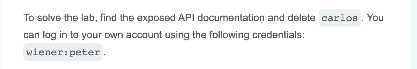 [PortSwigger] Lab: Exploiting an API endpoint using documentation-后端开发牛翰社区-编程开发-牛翰网