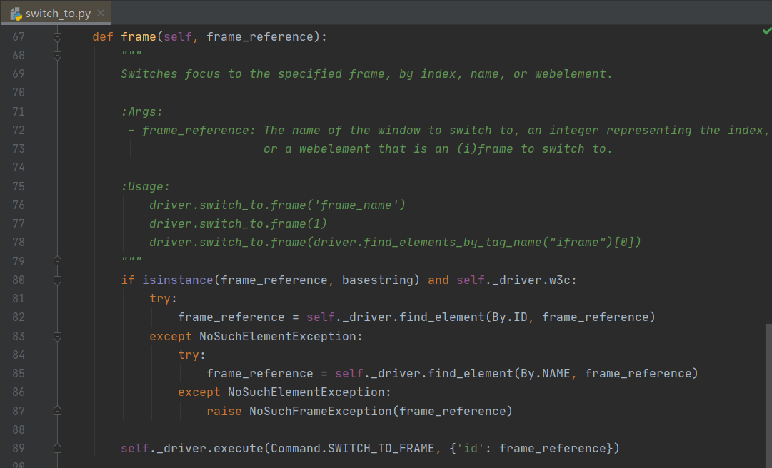 [python][selenium] Web UI自动化页面切换iframe框架-编程算法牛翰社区-数据算法-牛翰网