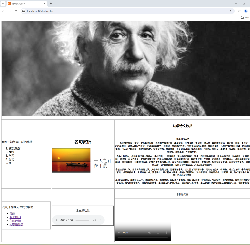 HTML简单网页制作-牛翰网