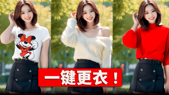 真人模特失业？AI虚拟试衣一键成图，IDM-VTON下载介绍-牛翰网