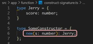 详解什么是TypeScript里的Constructor signature-牛翰网