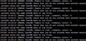 Mysql/MariaDB启动时处于进度条状态导致启动失败的原因及解决办法-牛翰网