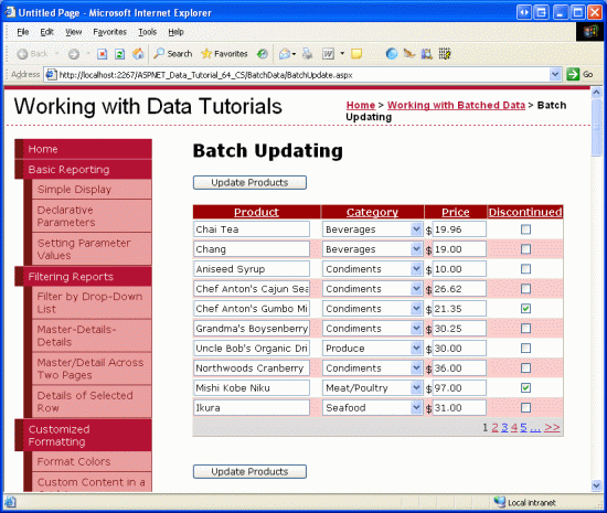 在ASP.NET 2.0中操作数据之六十二：GridView批量更新数据-前端开发牛翰社区-编程开发-牛翰网