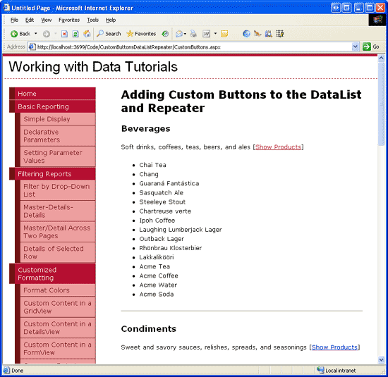 在ASP.NET 2.0中操作数据之四十五：DataList和Repeater里的自定义Button-牛翰网
