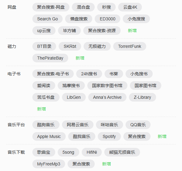「效率集」聚合搜索，浏览器必备的资源与信息搜索插件-牛翰网