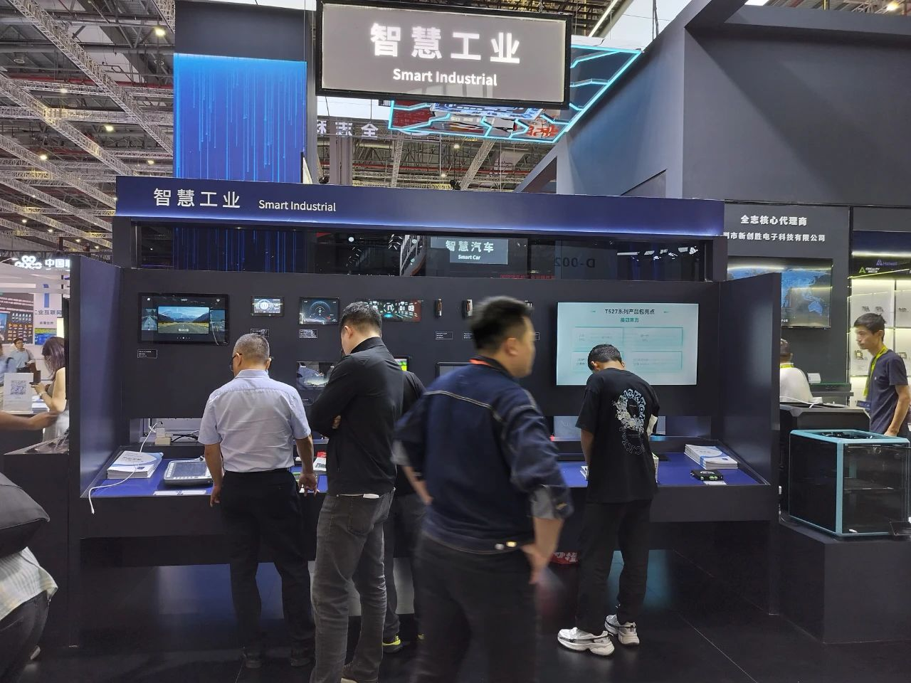 米尔T536核心板首发全志展台！17串口4CAN口让工控互联更简单