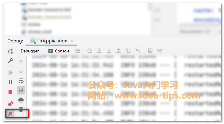 图片[4]-IDEA如何查看所有的断点（Breakpoints）并关闭-编程算法牛翰社区-数据算法-牛翰网
