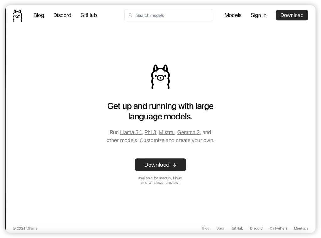 2000+多种开源大模型随意部署!一键搭建本地大模型,不挑环境、不挑配置(ollama 安装部署教程《Windows/Linux,Mac》)-牛翰网