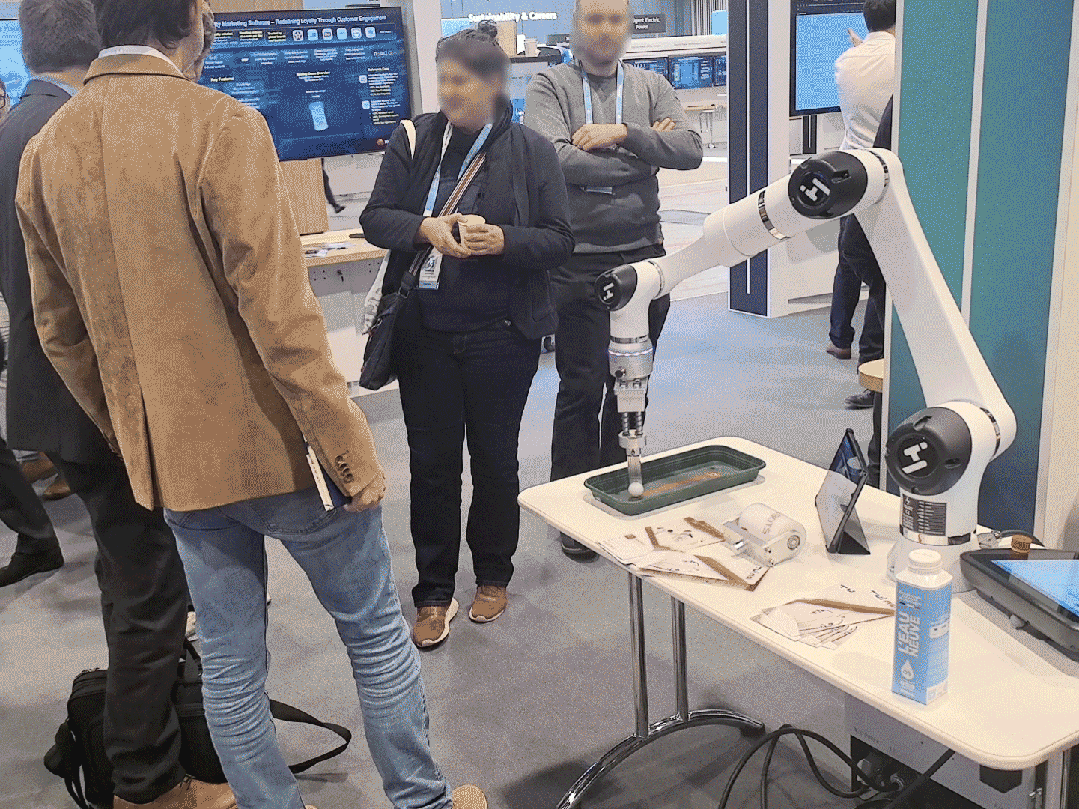 与华为同行,大族机器人亮相华为全联接大会2024·巴黎站