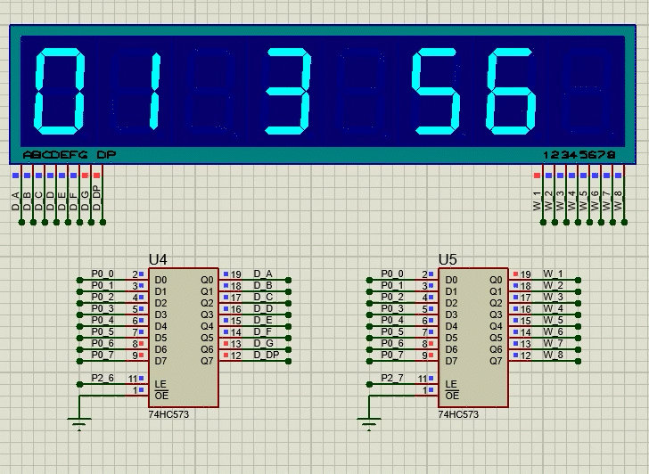 Proteus中数码管动态扫描显示不全（已解决）-牛翰网