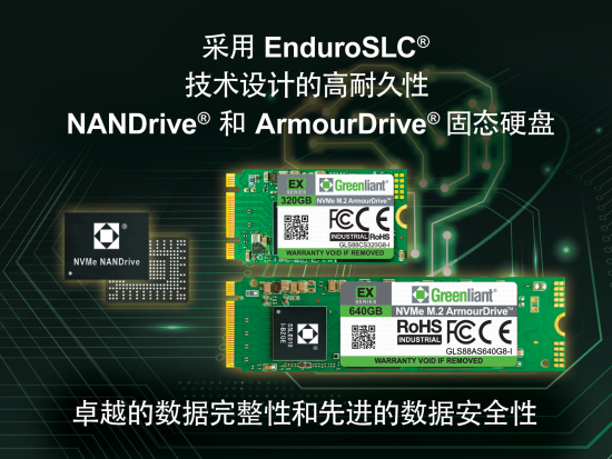 绿芯将在德国慕尼黑电子博览会 (electronica 2024) 上展示高可靠、高耐久性NVMe固态硬盘