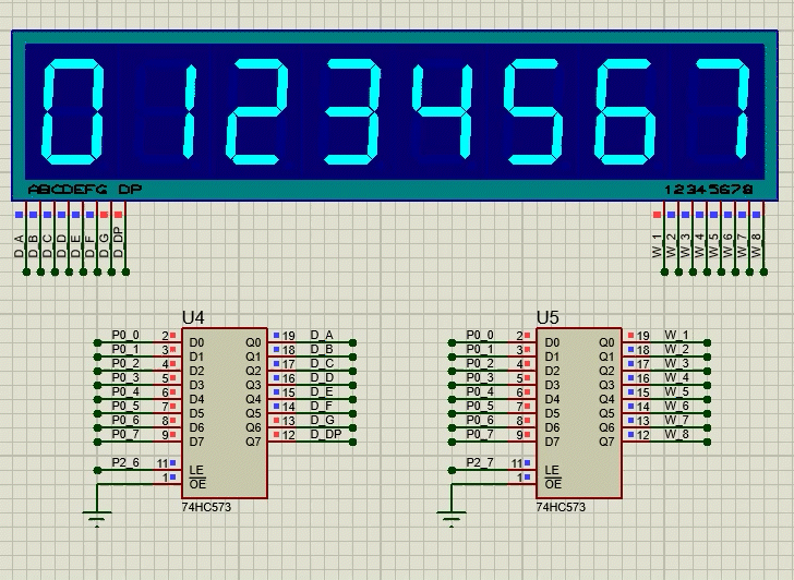 Proteus中数码管动态扫描显示不全（已解决）-牛翰网