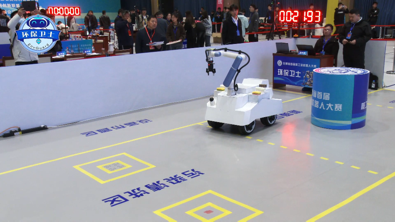 双冠王!越疆机器人取得核工业机器人大赛第一名