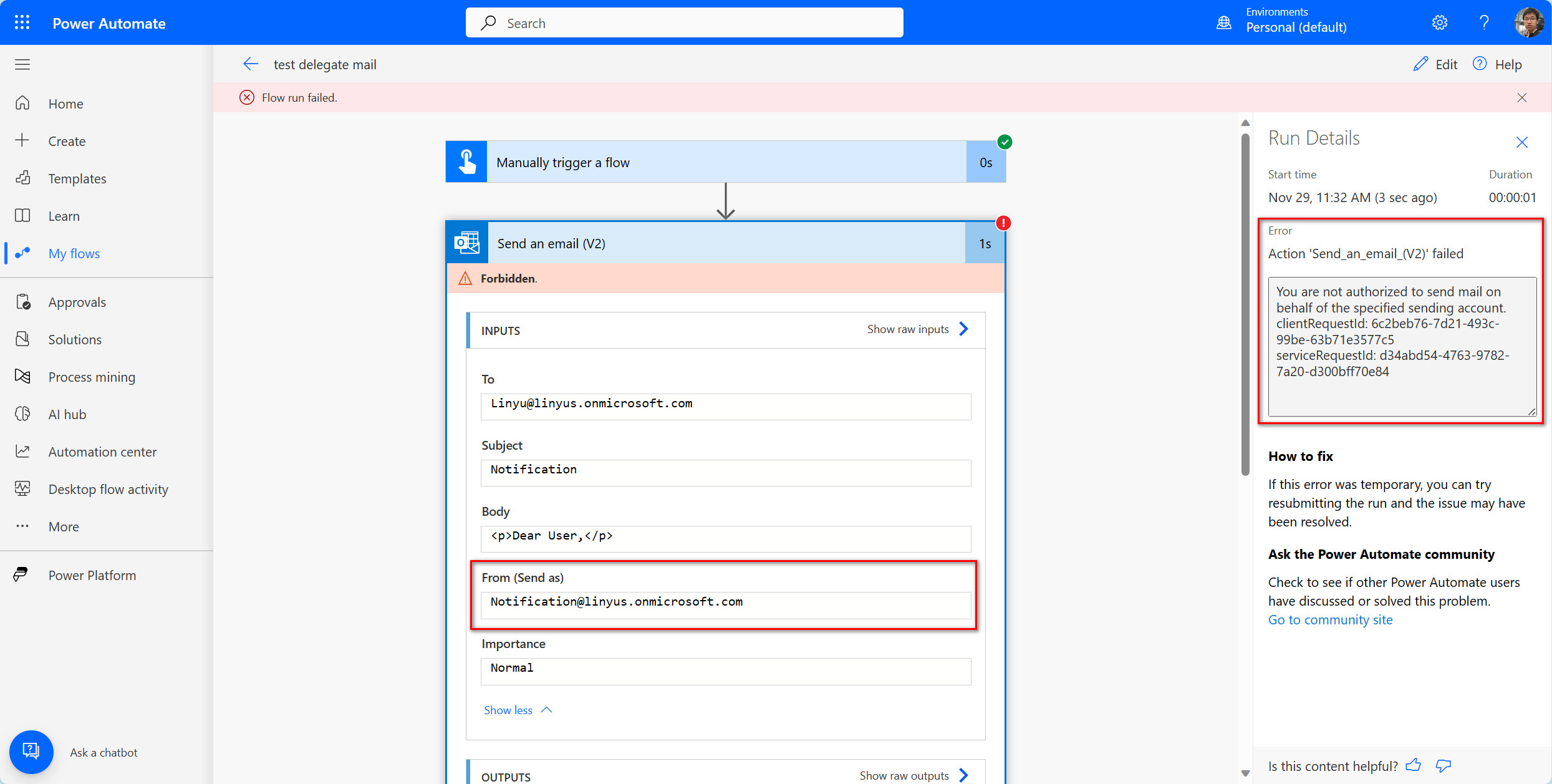 Power Automate使用Shared Mailbox发送邮件-牛翰网