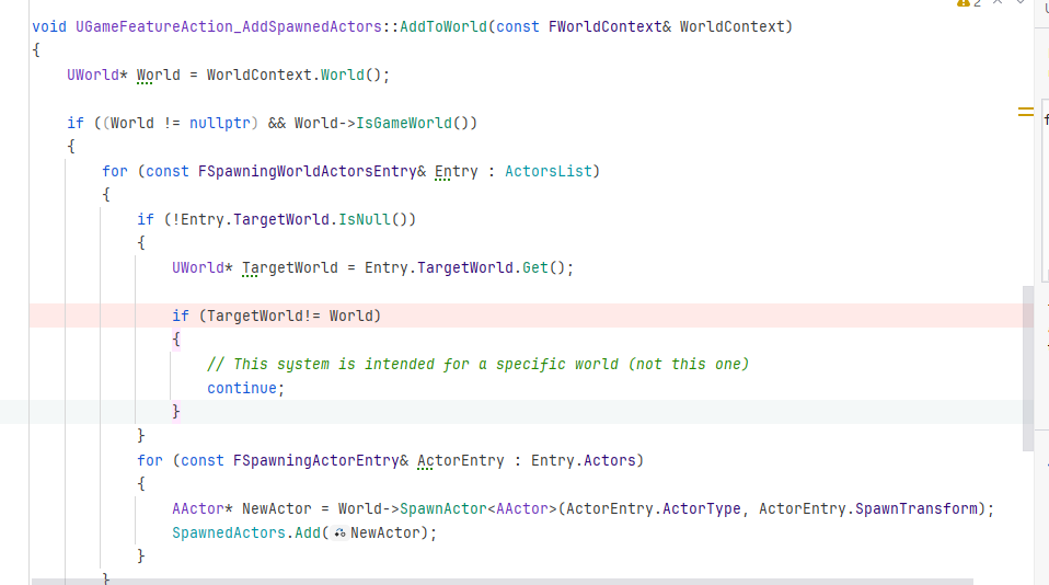 UE5 GameFeature示例项目《古代山谷(Valley of the Ancient)》中Action_SpawnActor无法动态拔插的问题-牛翰网