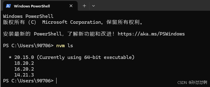 nvm查看所有node包命令失效原因解决方案-牛翰网