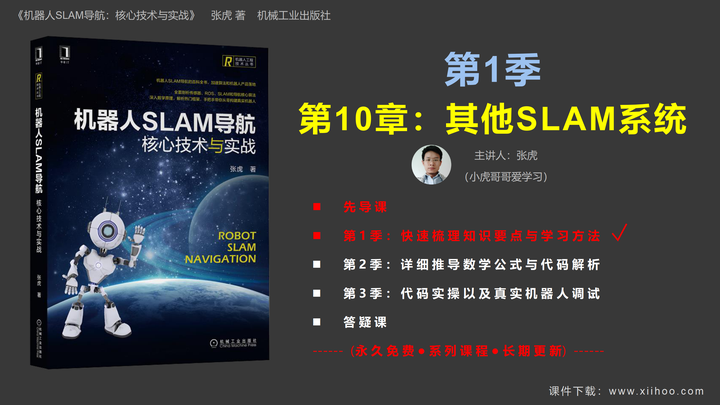 《机器人SLAM导航核心技术与实战》第1季：第10章_其他SLAM系统-牛翰网