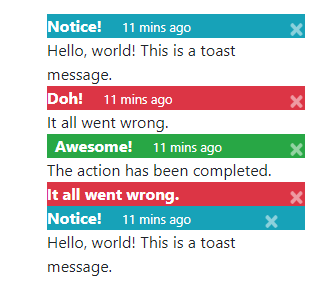 基于Bootstrap4的Toast提示插件-网络通信牛翰社区-人工智能-牛翰网