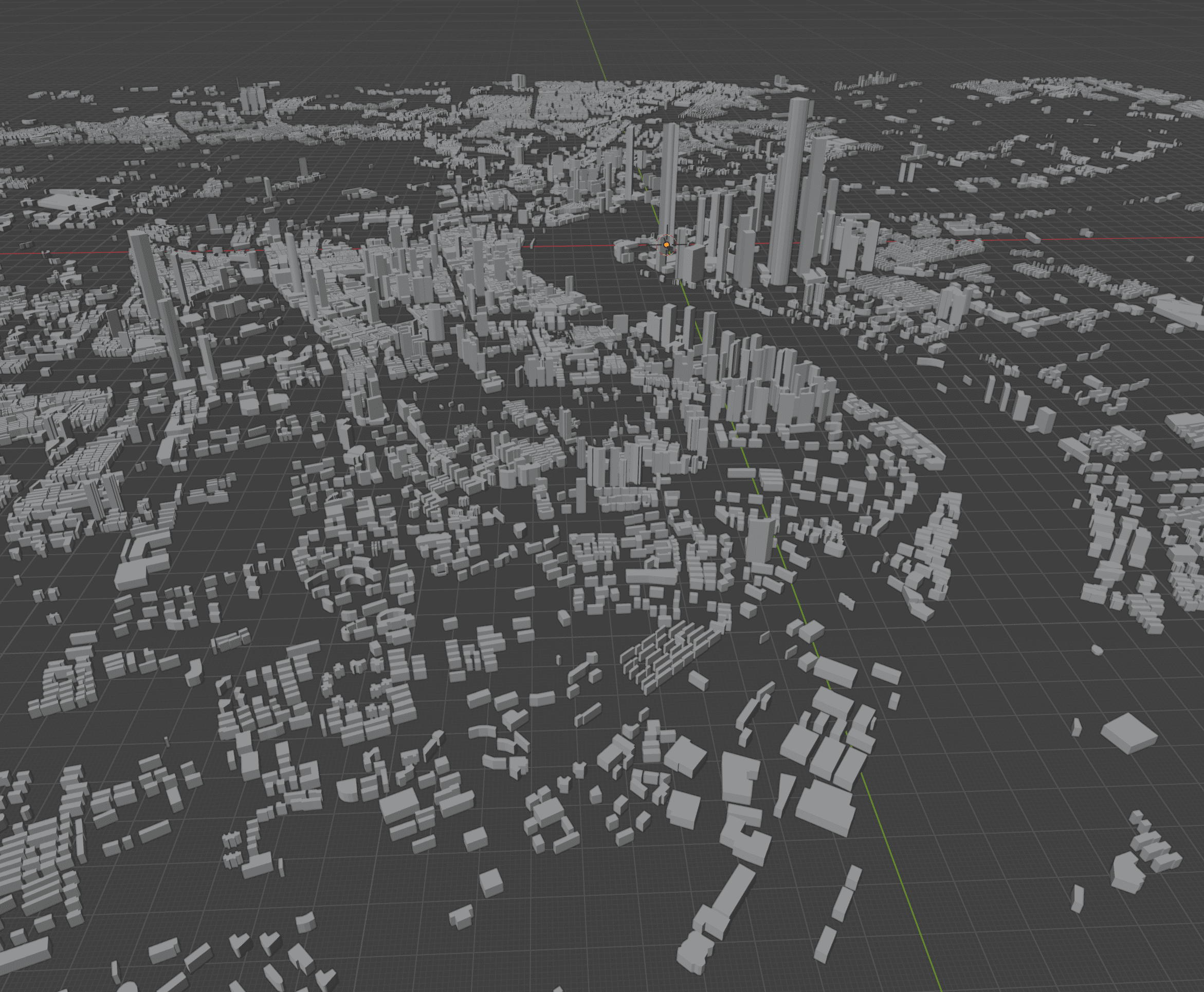 如何使用blender生成城市群-牛翰网