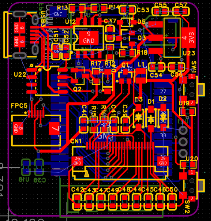 图片[1]-基于ESP32的桌面小屏幕实战[4]：硬件设计之PCB Layout-网络通信牛翰社区-人工智能-牛翰网