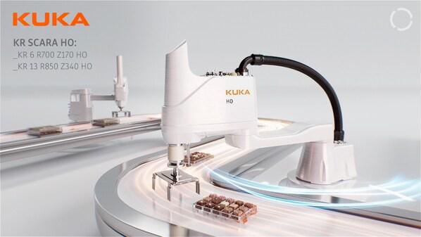 库卡推出新品KR SCARA HO，每一转动，皆守食品安全