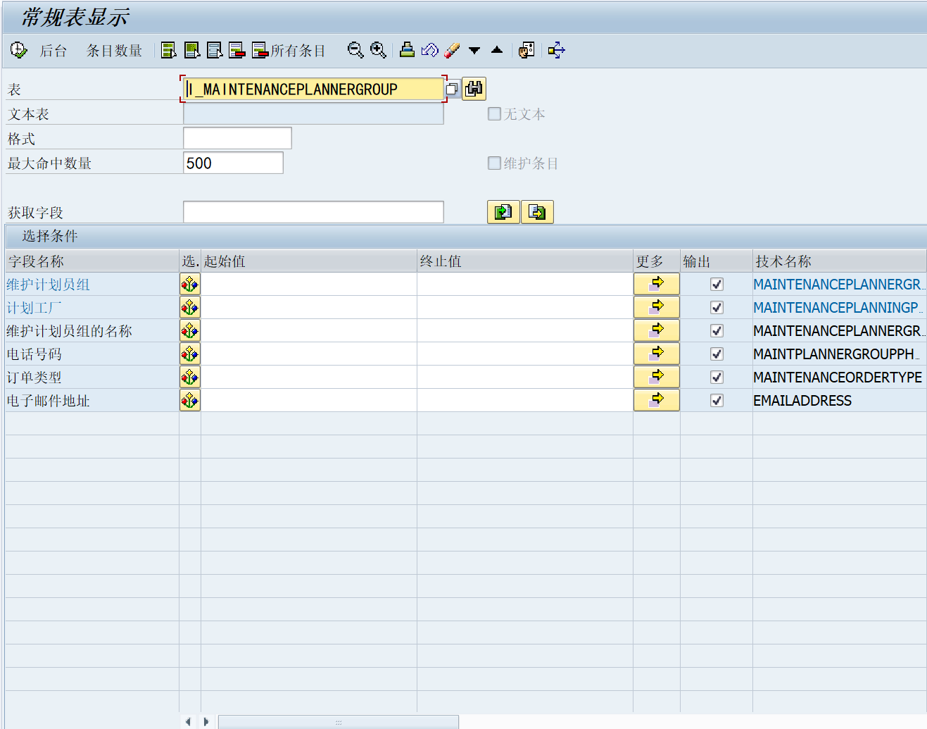 CDS标准视图:维护计划员组 I_MAINTENANCEPLANNERGROUP-伺服驱动牛翰社区-人工智能-牛翰网