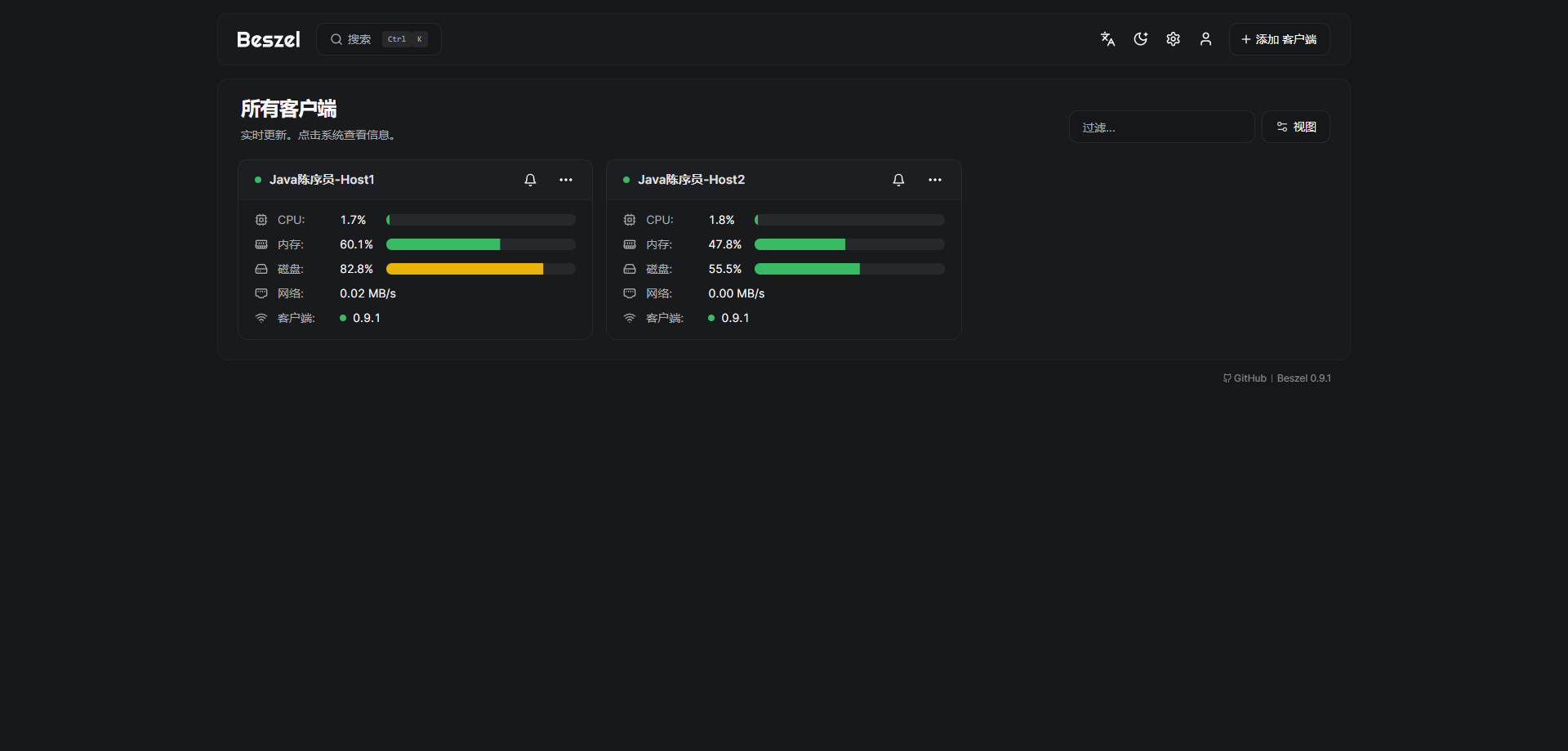 开箱即用！一个轻量易用的服务器监控！-牛翰网