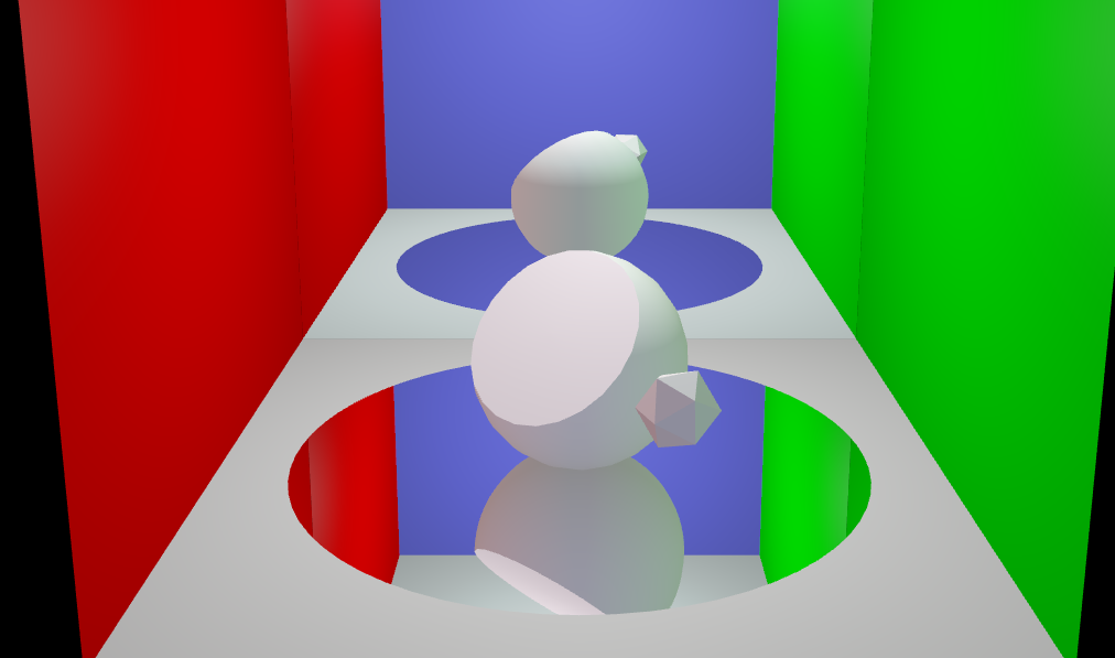 图片[1]-threejs 实现镜面反射，只反射指定物体，背景透明-网络通信牛翰社区-人工智能-牛翰网